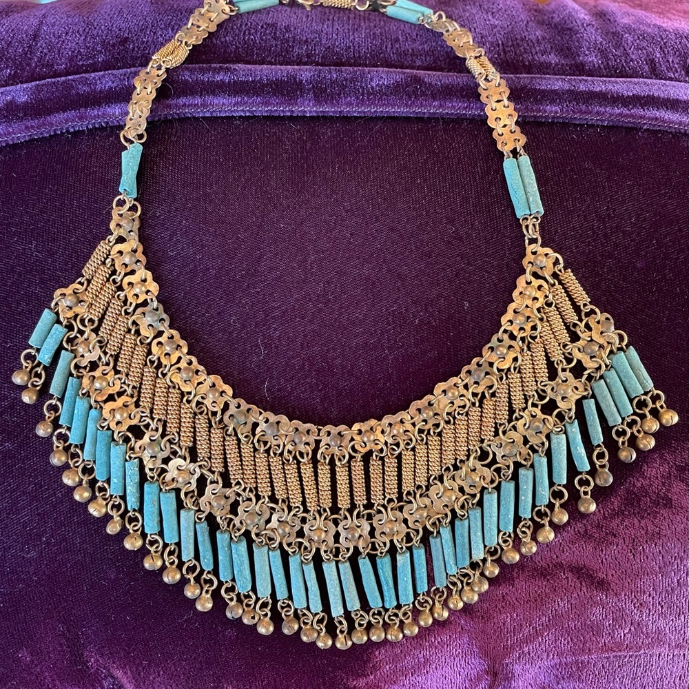 MAHARAJA INSPIRED STUNNING NECKLACE VINTAGE